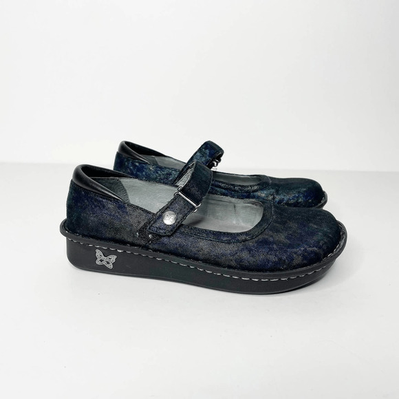 Alegria Belledigo Dream Slim Mary Jane Belle Indigo comfort womens 35 5 5.5 - Picture 2 of 6
